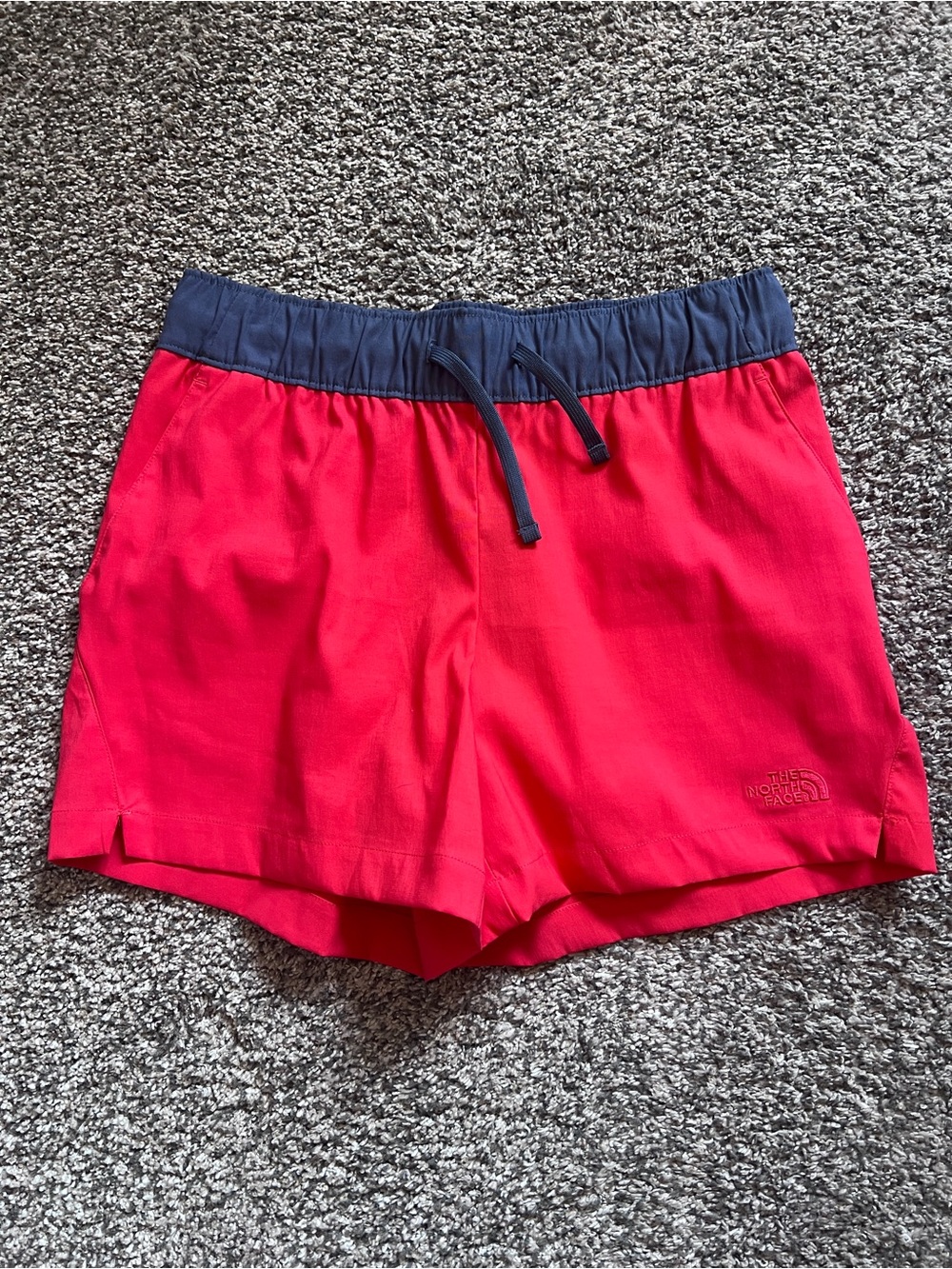 The North Face Red Sporty Shorts